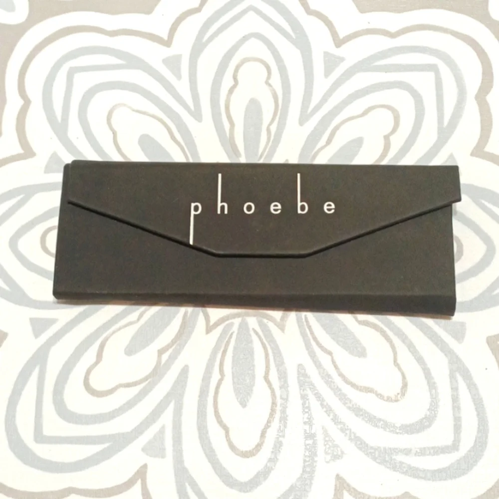 PHOEBE Eyeglasses Case flat tri fold Eyewear protection accessory